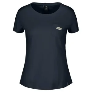 Scott Fritidströja Tee Dam Pocket SS Dark Blue Nedsatt pris