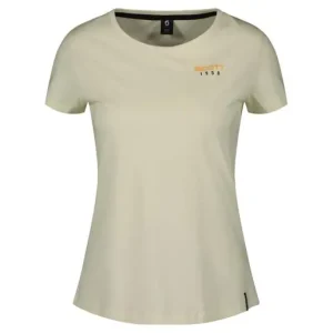 Scott Fritidströja Tee Dam Retro SS Soft Yellow Nyhet