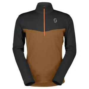 Nyhet Scott Fritidströja Pullover Herr Defined Light Black/Bread Brown