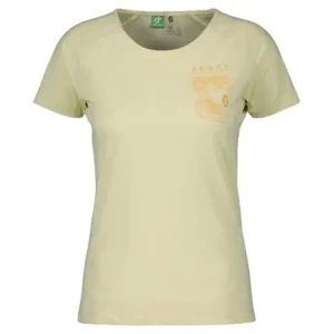 Erbjudande Scott Fritidströja Dam Defined DRI SS Soft Yellow