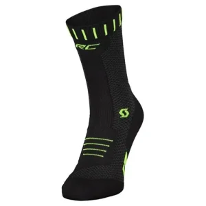 Scott Löparstrumpor RC Running Crew Black/Safety Yellow Reapris