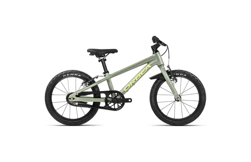 Lågt pris Orbea Barncykel Mx 16 Metallic Green Artichoke Matt/Yello