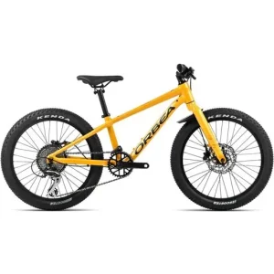 Orbea Barncykel Mx 20 Team Disc Mango Gloss/Black Matt Billig