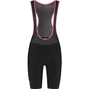 Snabb frakt Rogelli Core Bib Cykelbyxor, Black/Roze
