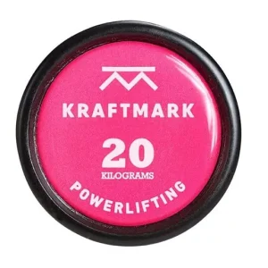 Billigare Kraftmark Skivstång Powerlifting Bar Raw 20 Kg