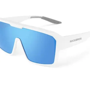 I lager RockBros Tec Cykelglasögon, Sky Blue