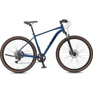 Hybridcykel Herr Monty Corsa Blue/Black/Blue Rea