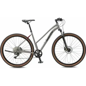 Köp nu Hybridcykel Dam Monty Corsa Grey/Black/Red
