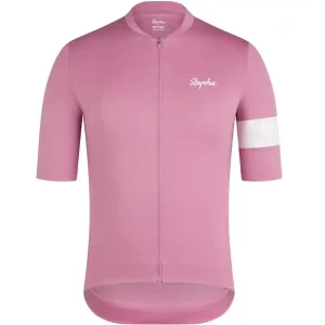 Rapha Core SS Cykeltröja, rosa, för herrar Premium