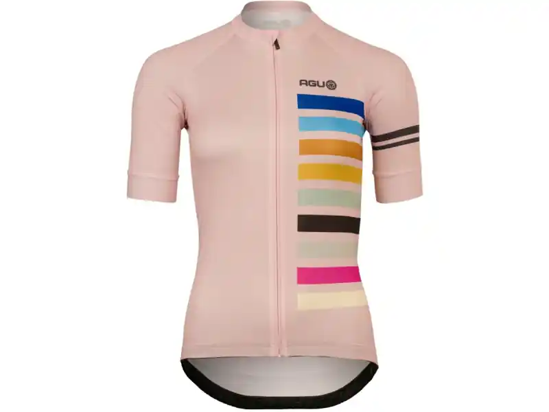 AGU Essential Cykeltröja för damer, Pink Rainbow Utförsäljning