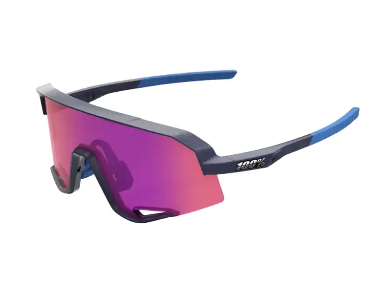 100% Slendale Cykelglasögon, Satin Storm Metallic Snabb leverans