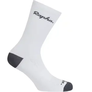 Rapha Logo Cykelstrumpor, Vit Säker betalning