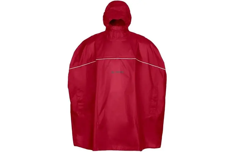 Begränsat erbjudande VAUDE Grody Poncho Kids Indian Red