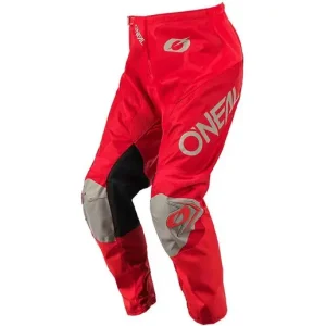 I lager O'Neal Matrix Pants Men Ridewear-Red/Gray