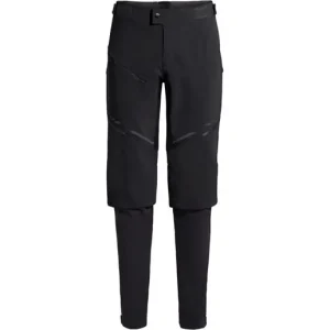 Begränsad tid VAUDE Virt II Softshell Pants Men Black/Black