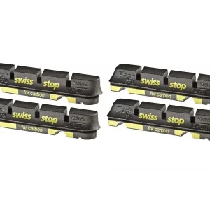 Swissstop Flash Pro Black Carbon Bromsgummi , 4 styck Rea