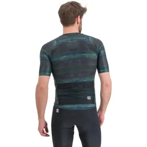 Sportful Glitch Bomber Jersey Men Multicolor Black Billig