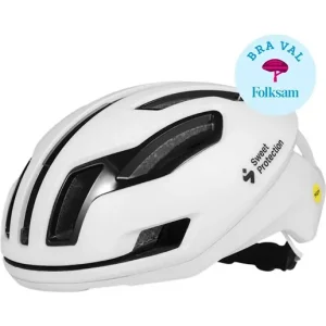 Cykelhjälm Sweet Protection Falconer 2Vi Mips Helmet Satin White Outlet