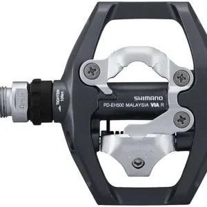 Trygg betalning Cykelpedaler Kombi Shimano PD-EH500 SPD/Standard Silver