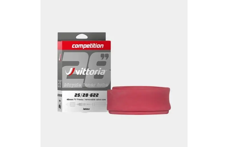 Rabatter Cykelslang Vittoria Competition Latex RVC 43/58-622 Racerventil 48mm