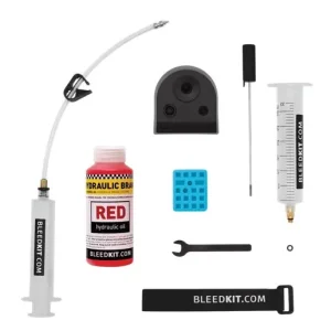 Begränsad tid Bleedkit Set for Shimano Hydraulic Brakes Premium Red