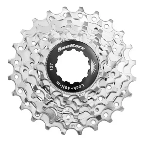 Sunrace 7-Speed Kassett, 12-24T Rabatter