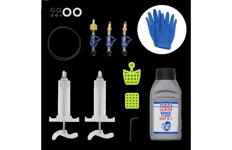 Erbjudandepris Bleedkit Set for SRAM Hydraulic Brakes Workshop Dot