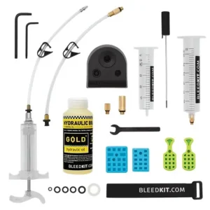 Rabatt Bleedkit Master Set for Mineral Oil Hydraulic Brakes Workshop Master Gold
