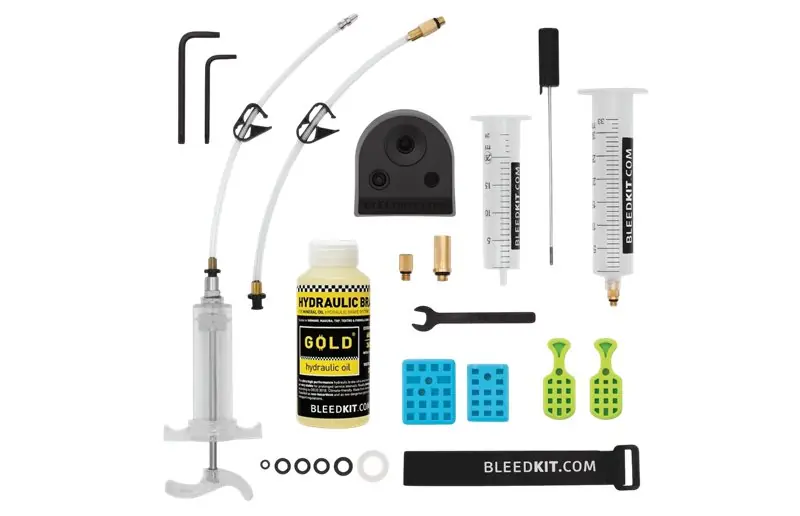 Rabatt Bleedkit Master Set for Mineral Oil Hydraulic Brakes Workshop Master Gold
