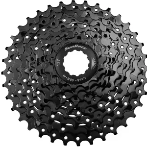 Bästa pris Sunrace Nickel Black 9-Speed Kassett, 11-36T