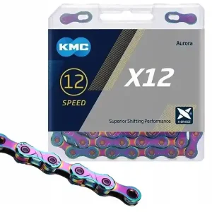 Extra rabatt KMC X12 Aurora Blue 12-Speed Kedja, 126 Link