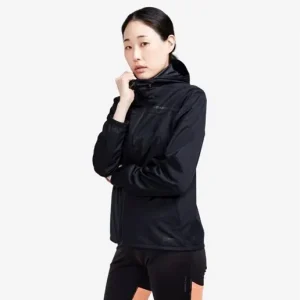 Craft Löparjacka Adv Essence Hydro Jacket Black Begränsat erbjudande