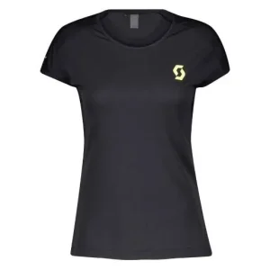 Snabb leverans Scott Löpartröja RC Run Team S/Sl Shirt Black/Yellow Dam
