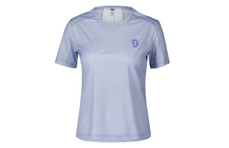 Scott Löpartröja RC Run SS Shirt Moon Blue/Dream Blue Dam Expressleverans