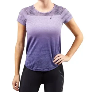 Craft Löpartröja Core Fuseknit T-Shirt Aura Melange Dam Sista chansen