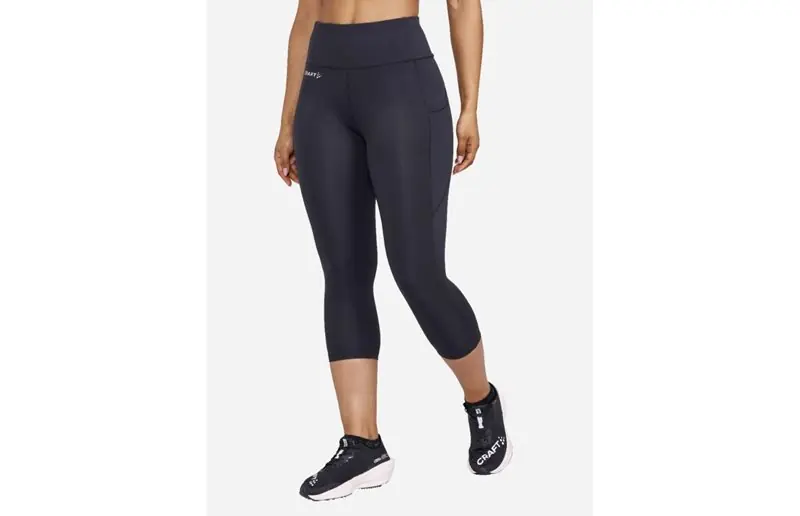 Craft Löpartights Adv Essence Capri Tights 2 Black Rabatter