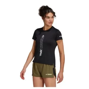 Adidas Löpartröja Agravic Shirt Black Dam risnedsättning