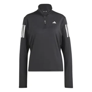 Kampanj Adidas Löpartröja Own The Run Half-Zip Black Dam