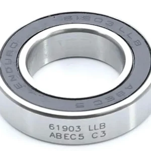 Enduro 61903 LLU/LLB Radial Kullager, 17x30x7mm Fri frakt