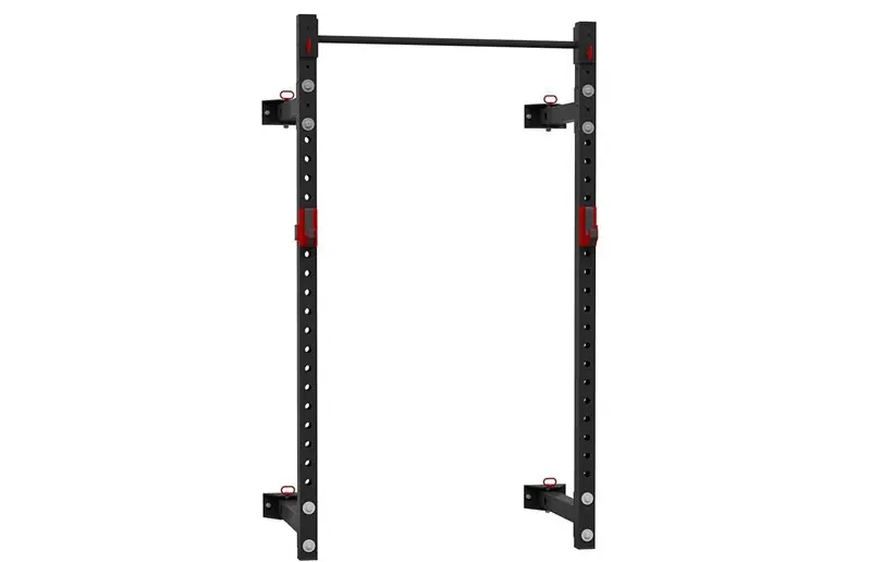 Master Fitness Power Rack Fällbart Rack Silver Begränsad tid