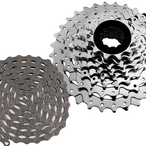 Expressleverans Sram Powerglide 8-Speed Kedja + Kassett