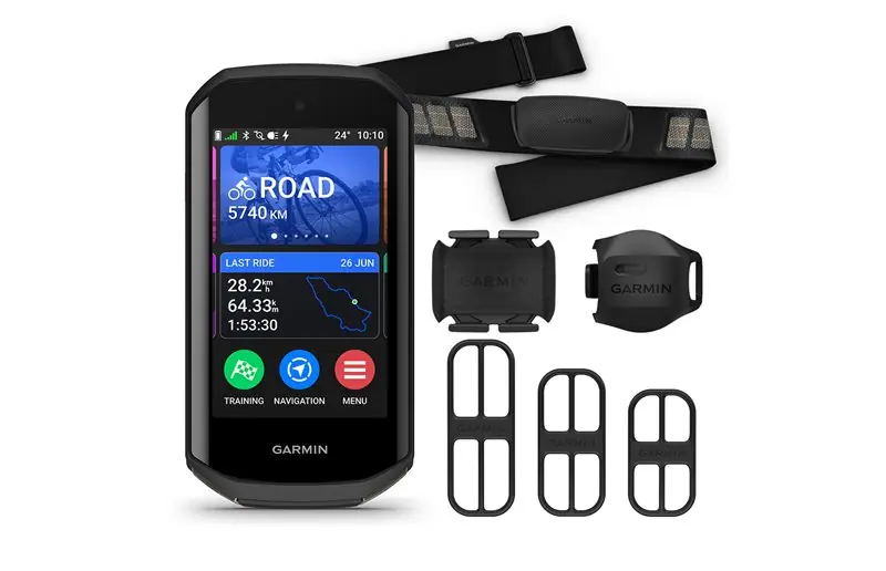 Cykeldator Garmin Edge 1050 Bundle GPS Snabb frakt
