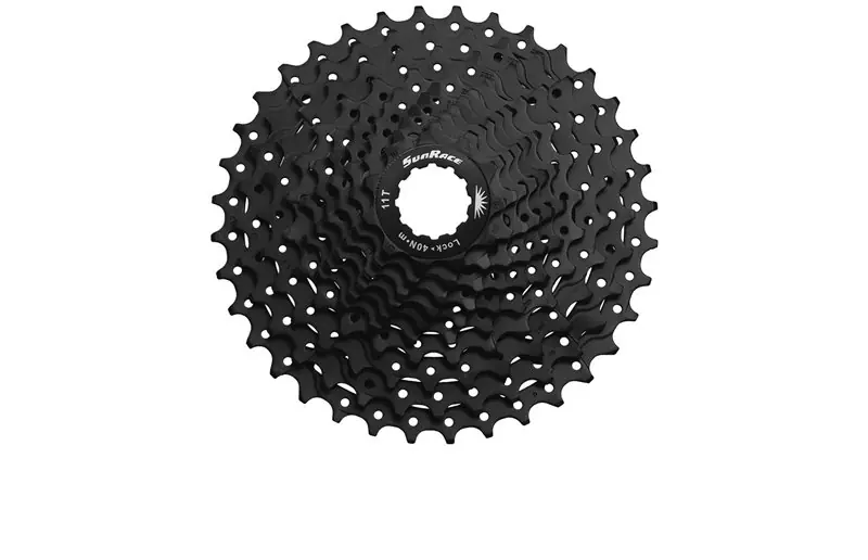 Köp online Sunrace Kassett CSMS1 10 växlar Sram/Shimano 11-36T svart