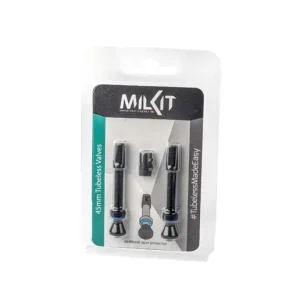Billig Milkit Tubelessventil milKit Valve Pack 45mm 2-pack