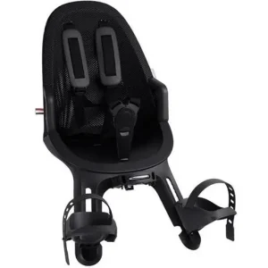 Beställ nu Cykelbarnstol Qibbel Air Front Med Styrfäste Black