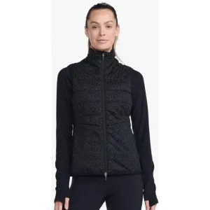Beställ idag 2XU Löparväst Ignition Insulation Vest Dam Black/Abstract Monogram