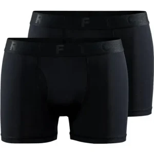 Craft Löparunderkläder & Underställ Core Dry Boxer 3-Inch 2-Pack Herr Black Expressleverans