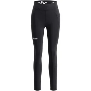 Beställ nu Swix Löparbyxor Pace High Waist Tights Dam Black