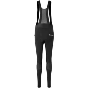 Beställ nu Cykelbyxor GribGrab PACR Water-Resistant Bib Tights No Pad W's Black
