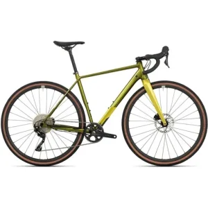 Endast denna vecka Superior Gravel Bike X-road Comp Gr Gloss Olive/Lime Yellow